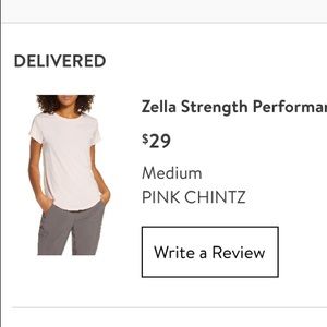 Zella Strength Performance T Shirt